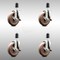 Service Caster 5 Inch 316SS High Temp Glass Filled Nylon 1-1/2 Inch Stem Caster Set Brake SCC SCC-SS316EX20S514-GFNSHT-TLB-112-4 - alternate 2